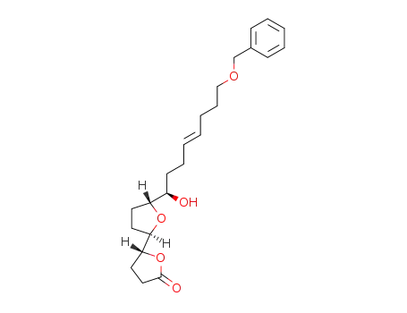 (2R,2'R,5'R)-5'-((E)-(R)-8-Benzyloxy-1-hydroxy-oct-4-enyl)-tetrahydro-[2,2']bifuranyl-5-one