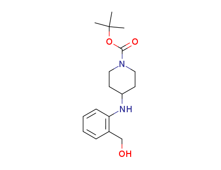 1-Piperidinecarboxylicacid, 4-[[2-(hydroxymethyl)phenyl]amino]-, 1,1-dimethylethyl ester