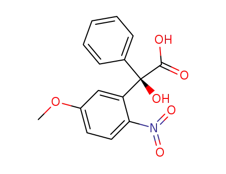 (R)-5-methoxy-2-nitrobenzilic acid