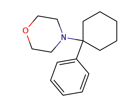 Molecular Structure of 2201-40-3 (1-(1-phenylcyclohexyl)morpholine)