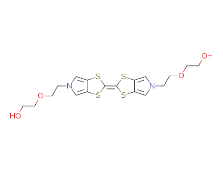 2-(2-{5'-[2-(2-hydroxy-ethoxy)-ethyl]-5'<i>H</i>-[2,2']bi[[1,3]dithiolo[4,5-<i>c</i>]pyrrolylidene]-5-yl}-ethoxy)-ethanol