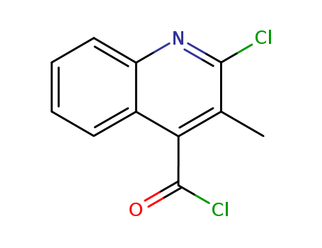2-chloro-3-methyl-4-quinolinecarboxylic acid chloride