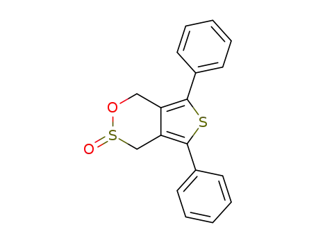 1H,4H-Thieno[3,4-d][1,2]oxathiin, 5,7-diphenyl-, 3-oxide