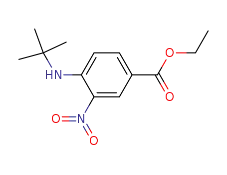 Benzoic acid, 4-[(1,1-dimethylethyl)amino]-3-nitro-, ethyl ester