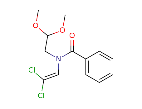 <i>N</i>-(2,2-dichloro-vinyl)-<i>N</i>-(2,2-dimethoxy-ethyl)-benzamide