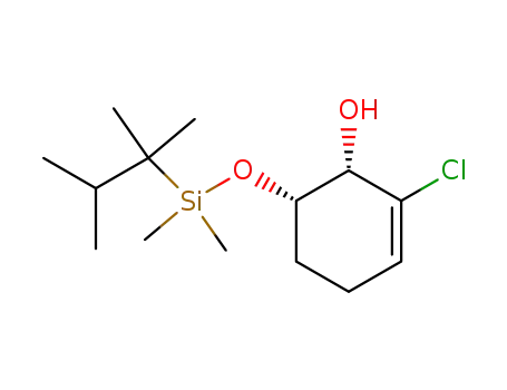 (1S,6S)-2-Chloro-6-[dimethyl-(1,1,2-trimethyl-propyl)-silanyloxy]-cyclohex-2-enol