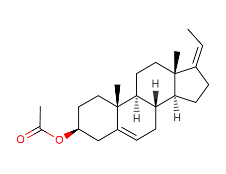 (Z)-3β-acetoxy-pregna-5,17-diene
