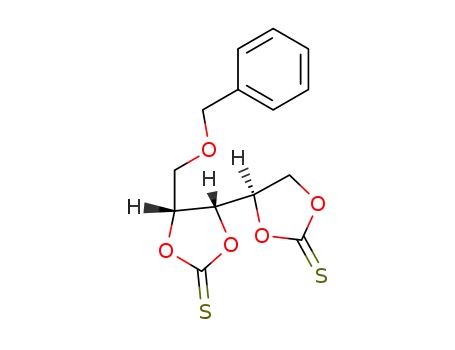 1-O-benzyl-2,3:4,5-di-O-thiocarbonyl-D-lyxitol