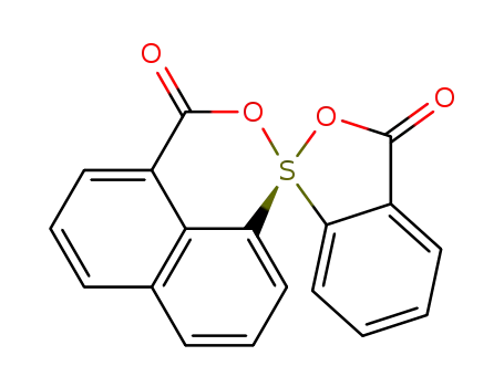 (R)-(-)-3H-2,1-benzoxathiole-1-spiro-1'-(3H-naphtho[1,8-d,e]-2,1-oxathiine)-3,3'-dione