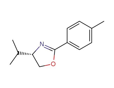 Oxazole, 4,5-dihydro-4-(1-methylethyl)-2-(4-methylphenyl)-, (S)-