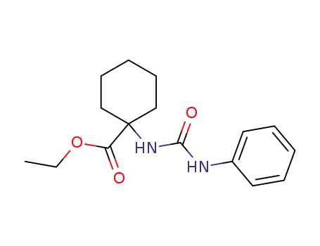 ethyl 1-[(phenylcarbamoyl)amino]cyclohexanecarboxylate