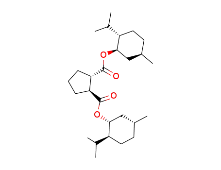 Molecular Structure of 96055-59-3 ((-)-dimenthyl (1S,2S)-cyclopentane-1,2-dicarboxylate)