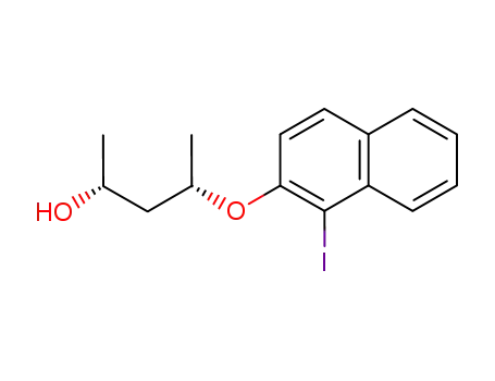 (2R,4S)-4-(α-iodo-β-naphthyloxy)-2-pentanol