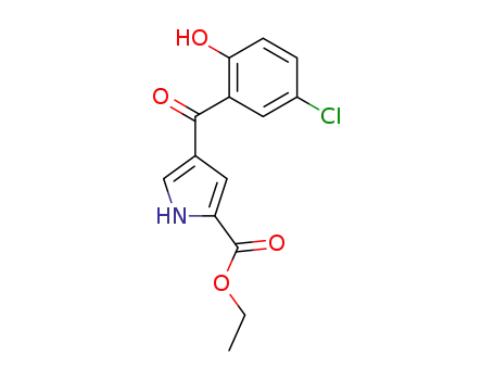 4-(5-Chloro-2-hydroxy-benzoyl)-1H-pyrrole-2-carboxylic acid ethyl ester