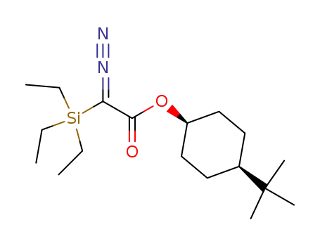 Acetic acid, diazo(triethylsilyl)-, cis-4-(1,1-dimethylethyl)cyclohexyl ester