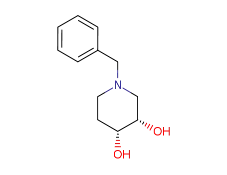N<sup>(1)</sup>-benzyl-3,4-dihydroxypiperidine