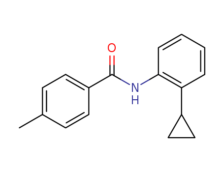 Benzamide, N-(2-cyclopropylphenyl)-4-methyl- (9CI)(368890-80-6)