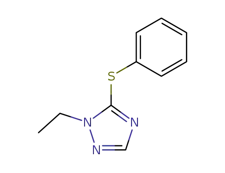 1H-1,2,4-Triazole,1-ethyl-5-(phenylthio)-(9CI)