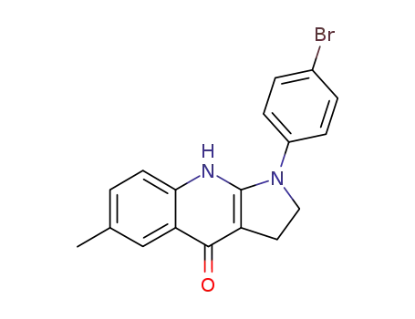 1-(4-bromophenyl)-6-methyl-1,2,3,9-tetrahydropyrrolo[2,3-b]quinolin-4-one