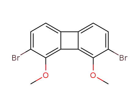 Molecular Structure of 666835-86-5 (Biphenylene, 2,7-dibromo-1,8-dimethoxy-)