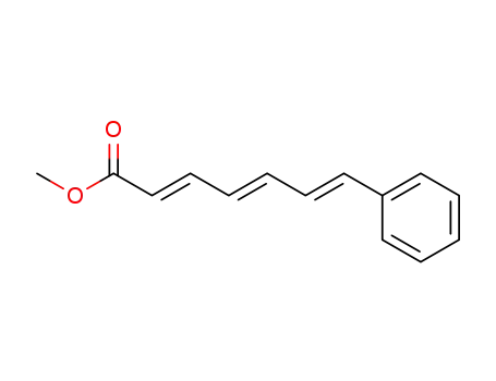 2,4,6-Heptatrienoic acid, 7-phenyl-, methyl ester, (2E,4E,6E)-