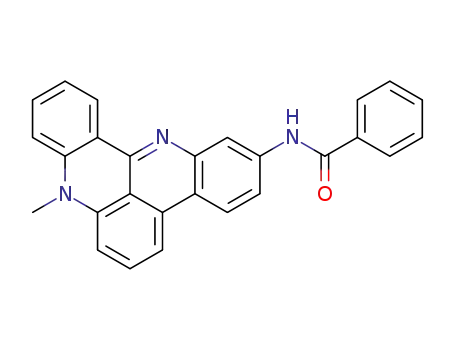 2-benzoylamido-8-methyl-8H-quino[4,3,2-kl]acridine