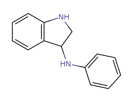 Molecular Structure of 878997-46-7 ((2,3-Dihydro-1H-indol-3-yl)-phenyl-amine)