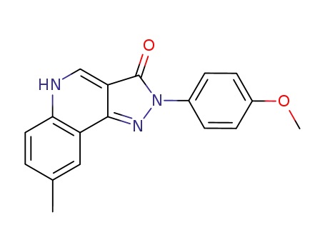 2-(4-methoxyphenyl)-8-methyl-2H-pyrazolo[4,3-c]quinolin-3(5H)-one