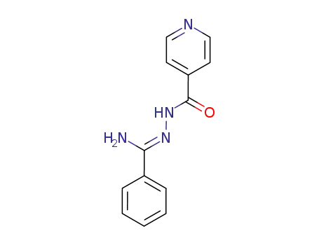 Molecular Structure of 109455-17-6 (4-Pyridinecarboxylic acid, 2-(iminophenylmethyl)hydrazide)