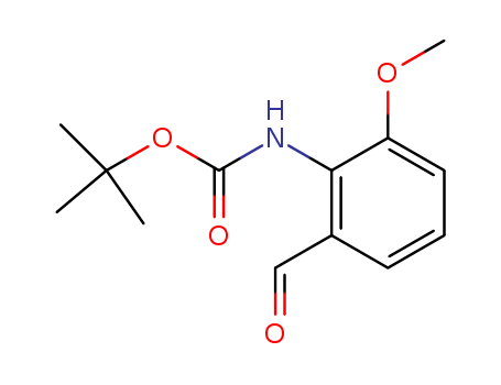 (2-Formyl-6-methoxy-phenyl)-carbamic acid tert-butyl ester
