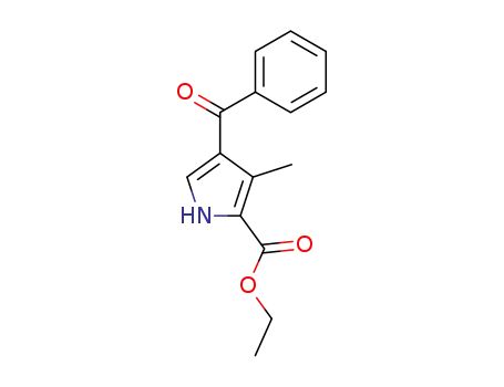 1H-Pyrrole-2-carboxylic acid, 4-benzoyl-3-methyl-, ethyl ester