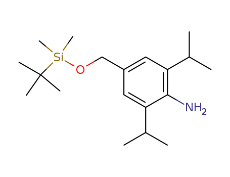 Benzenamine,
4-[[[(1,1-dimethylethyl)dimethylsilyl]oxy]methyl]-2,6-bis(1-methylethyl)-