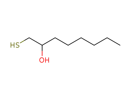 Molecular Structure of 24431-38-7 (2-Octanol, 1-mercapto-)