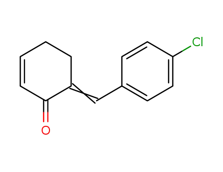 2-Cyclohexen-1-one, 6-[(4-chlorophenyl)methylene]-