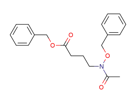 4-(N-acetyl-N-benzyloxyamino)-butyric acid benzyl ester