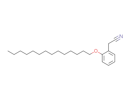 Benzeneacetonitrile, 2-(tetradecyloxy)-