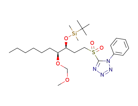 (3S,4S)-3-(tert-butyldimethylsilyloxy)-4-(methoxymethoxy)-1-(1-phenyl-1H-tetrazole-5-sulfonyl)decane