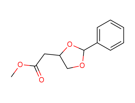 1,3-DIOXOLANE-4-ACETIC ACID, 2-PHENYL-, METHYL ESTER, (S)