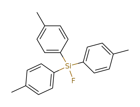 Molecular Structure of 427-44-1 (Silane, fluorotris(4-methylphenyl)-)
