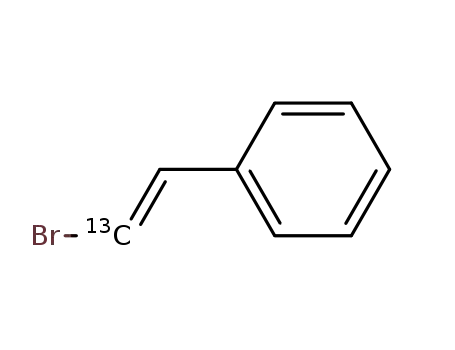(E)-(β-13C)-β-bromostyrene