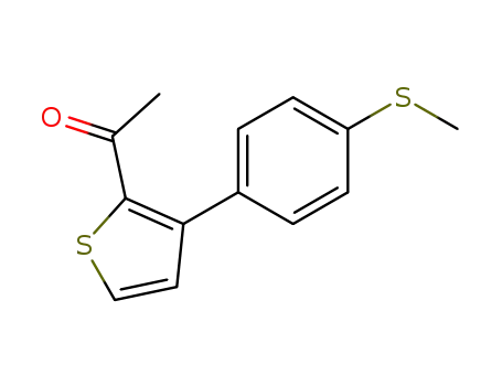 Ethanone, 1-[3-[4-(methylthio)phenyl]-2-thienyl]-