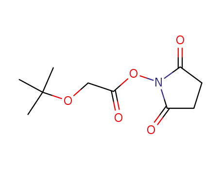 Molecular Structure of 658052-14-3 (2,5-Pyrrolidinedione, 1-[[(1,1-dimethylethoxy)acetyl]oxy]-)