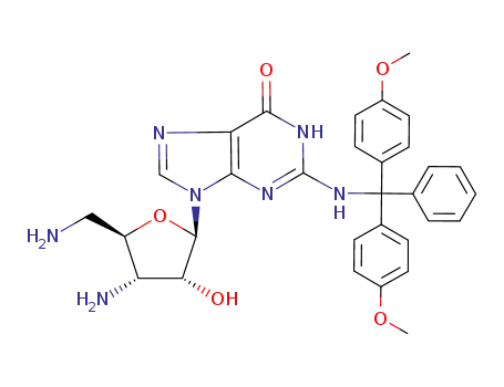 Guanosine,
3',5'-diamino-N-[bis(4-methoxyphenyl)phenylmethyl]-3',5'-dideoxy-