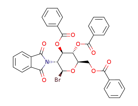 3,4,6-tri-O-benzoyl-2-deoxy-2-phthalimido-β-D-glucopyranosyl bromide
