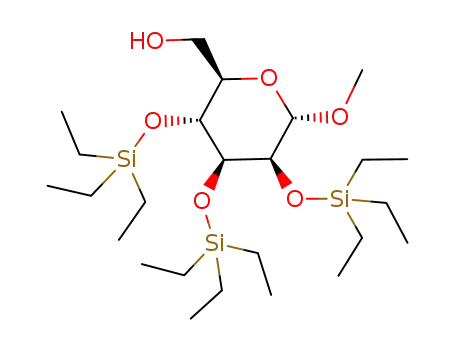 methyl 2,3,4-tri-O-triethylsilyl-α-D-mannopyranoside