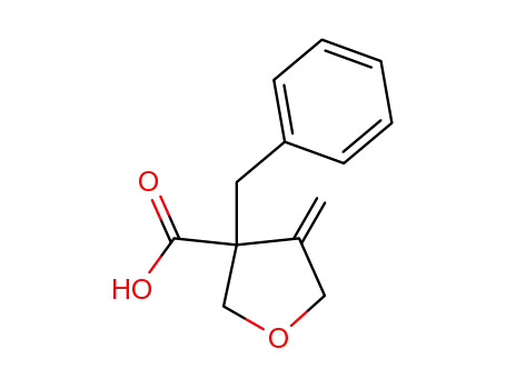 3-benzyl-4-methylene-tetrahydro-furan-3-carboxylic acid