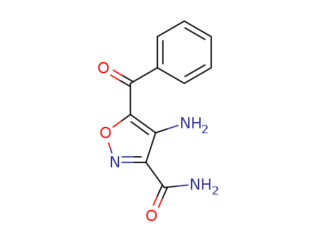 3-Isoxazolecarboxamide, 4-amino-5-benzoyl-