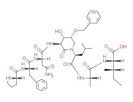 H-Pro-Phe-Asn-{Ser(Bn)-Leu}-Ala-Ile-OH