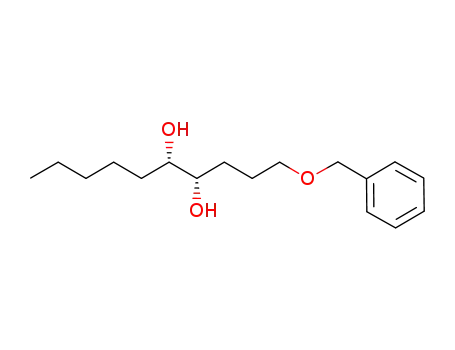(4S,5S)-1-Benzyloxy-decane-4,5-diol