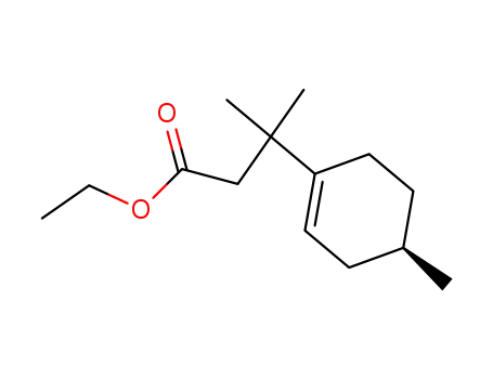 ethyl (4'R)-(+)-3-methyl-3-(4'-methyl-1'-cyclohexen-1'-yl)butanoate